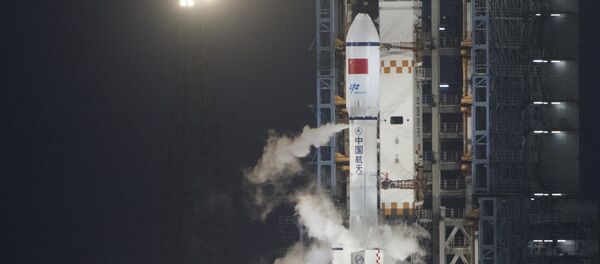 El cohete chino Larga Marcha 7 (archivo) - Sputnik Mundo