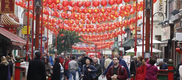 El barrio de Chinatown, en Londres - Sputnik Mundo