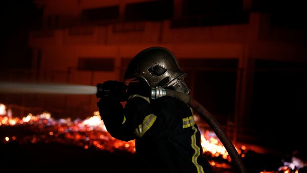 Incendios en Grecia - Sputnik Mundo