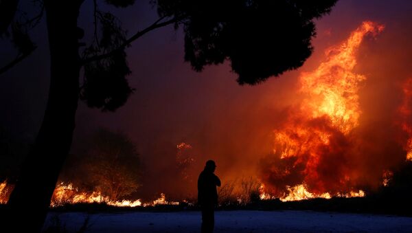 Incendios en Grecia - Sputnik Mundo