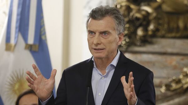 Mauricio Macri, presidente de Argentina - Sputnik Mundo