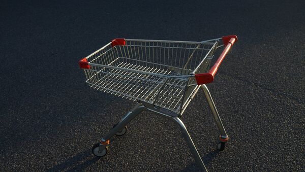 Un carro de supermercado Un carro de supermercado - Sputnik Mundo