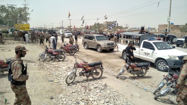 El atentado en la ciudad de Quetta, oeste de Pakistán El atentado en la ciudad de Quetta, oeste de Pakistán - Sputnik Mundo
