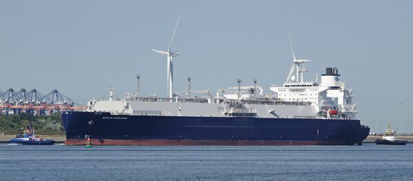 El buque Gaslog Hong Kong (archivo) - Sputnik Mundo
