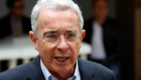 Álvaro Uribe Vélez, expresidente de Colombia (archivo) - Sputnik Mundo