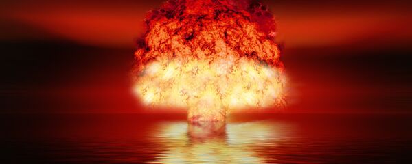 Una explosión nuclear, imagen ilustrativa - Sputnik Mundo