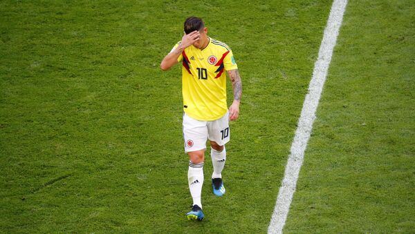 James Rodríguez, futbolista colombiano - Sputnik Mundo