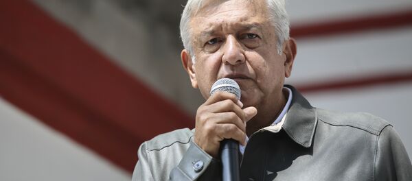 Andrés Manuel López Obrador, político mexicano, presenta su Plan de Austeridad Republicana, México, 14 de julio de 2018 Andrés Manuel López Obrador, político mexicano, presenta su Plan de Austeridad Republicana, México, 14 de julio de 2018 - Sputnik Mundo