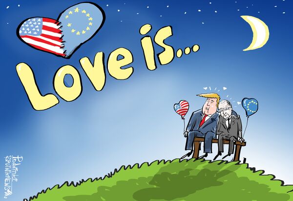 Amor significa... evitar guerras comerciales Amor significa... evitar guerras comerciales - Sputnik Mundo
