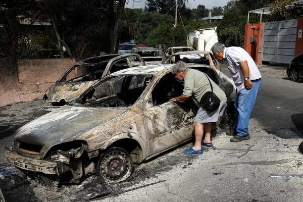 Una tragedia indescriptible: los incendios forestales asolan Grecia - Sputnik Mundo