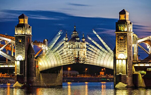 Los puentes en San Petersburgo, Rusia - Sputnik Mundo