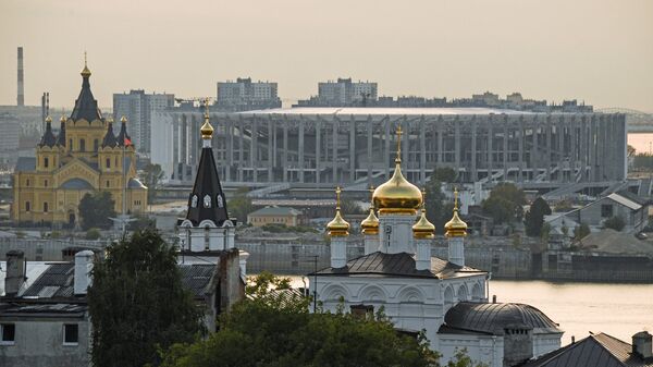 El estadio de Nizhni Nóvgorod - Sputnik Mundo