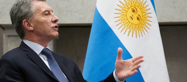 Mauricio Macri, presidente de Argentina - Sputnik Mundo