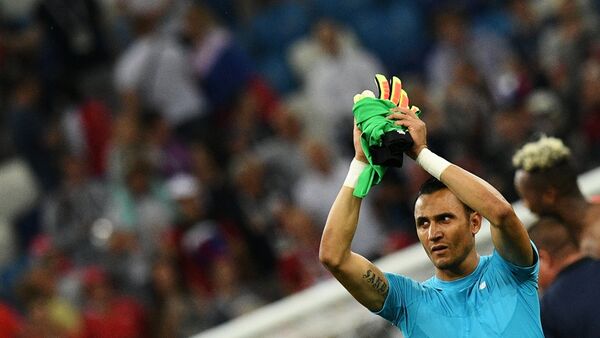 Keylor Navas, portero del Real Madrid y de la selección de Costa Rica - Sputnik Mundo