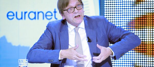 Guy Verhofstadt, líder del Partido de la Alianza de los Liberales y Demócratas por Europa - Sputnik Mundo