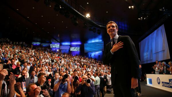 Pablo Casado, nuevo presidente del PP - Sputnik Mundo