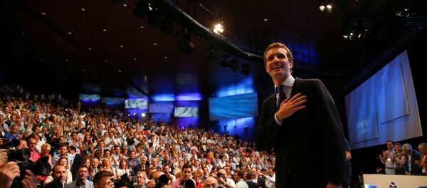 Pablo Casado, nuevo presidente del PP - Sputnik Mundo