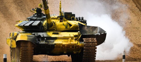 Biatlón de Tanques - Sputnik Mundo