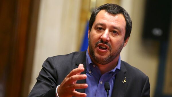 Matteo Salvini, el ministro del Interior de Italia - Sputnik Mundo