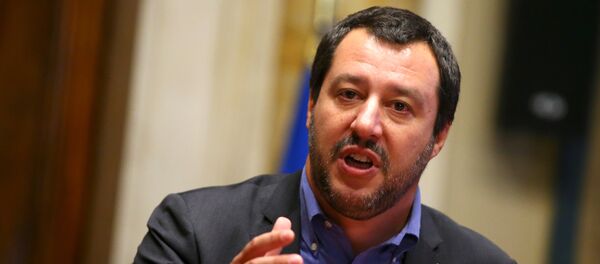 Matteo Salvini, el ministro del Interior de Italia - Sputnik Mundo