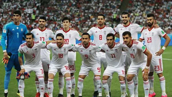 La selección de fútbol de Irán - Sputnik Mundo