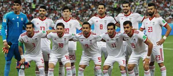 La selección de fútbol de Irán - Sputnik Mundo