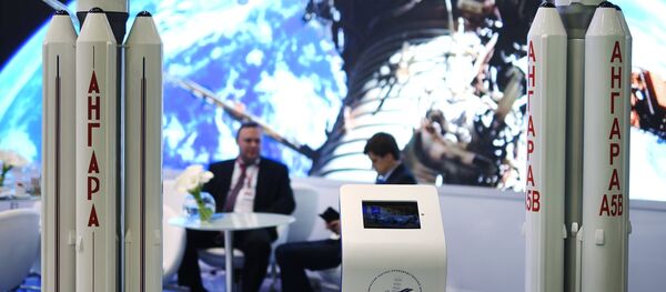 Una maqueta del cohete Angara - Sputnik Mundo