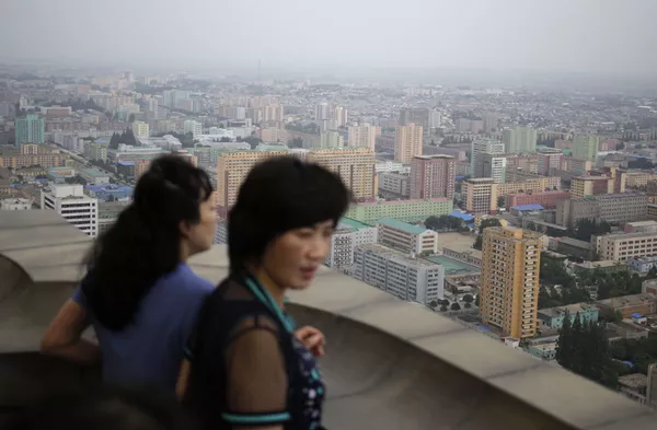 Así es la capital de Corea del Norte un día laborable cualquiera Así es la capital de Corea del Norte un día laborable cualquiera