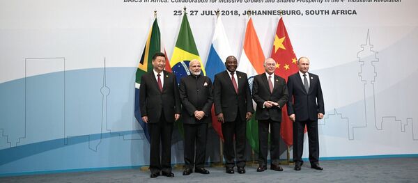 La X cumbre de los BRICS en Sudáfrica - Sputnik Mundo