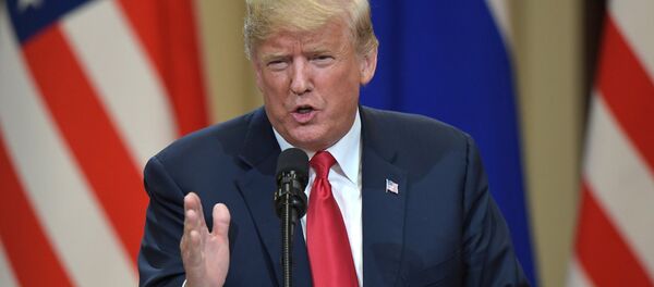 Donald Trump, presidente de EEUU - Sputnik Mundo