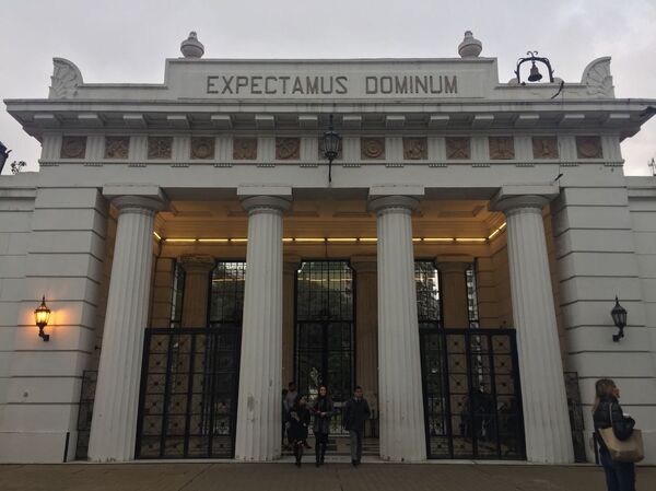 Cementerio de Recoleta, donde yace el cuerpo de María Eva Duarte de Perón. Buenos Aires, Argentina - Sputnik Mundo