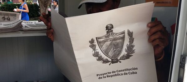 Proyecto de nueva Constitución en Cuba - Sputnik Mundo