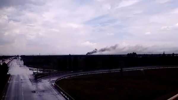 Lugar del siniestro del vuelo 2431 de Aeroméxico en Durango - Sputnik Mundo