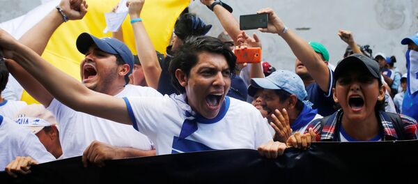 Protestas en Nicaragua - Sputnik Mundo