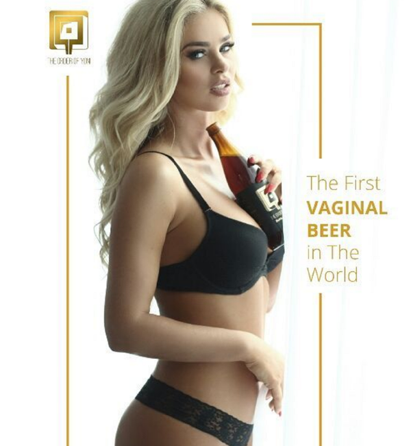 La modelo Mónica en un material promocional de la cerveza The Order of Yoni - Sputnik Mundo