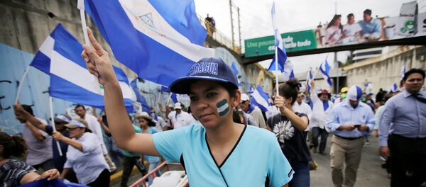 Protestas en Nicaragua - Sputnik Mundo