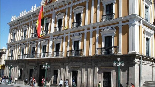 Palacio de Gobierno en La Paz, Bolivia. - Sputnik Mundo