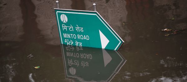 Inundaciones en la India Inundaciones en la India - Sputnik Mundo