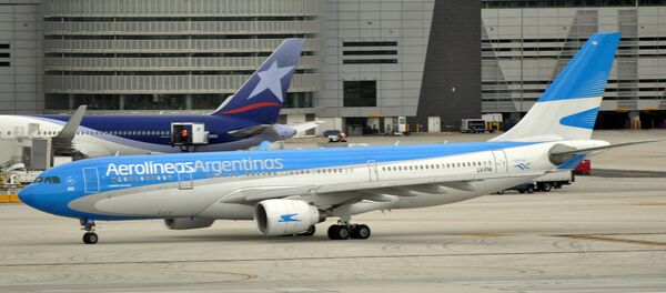 Un avión de Aerolíneas Argentinas - Sputnik Mundo
