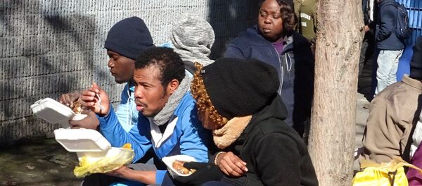 Situación de haitianos en Chile - Sputnik Mundo