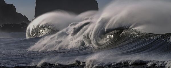 Olas, imagen referencial - Sputnik Mundo