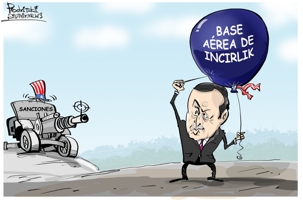 Por dónde van los tiros entre EEUU y Turquía... Por dónde van los tiros entre EEUU y Turquía... - Sputnik Mundo