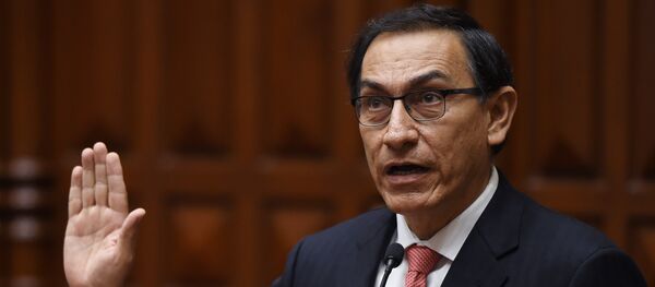 Martín Vizcarra, presidente de Perú - Sputnik Mundo