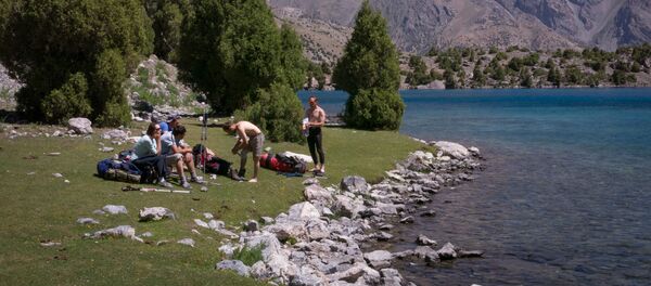 Unos turistas - Sputnik Mundo