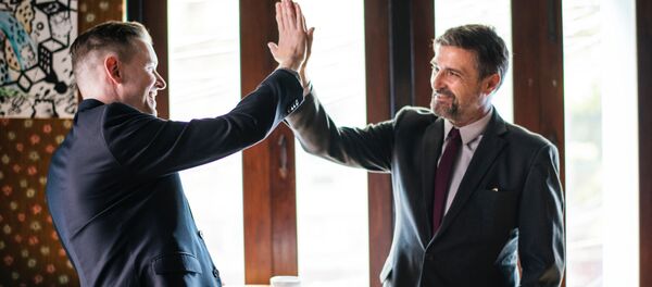 Negociaciones, imagen referencial - Sputnik Mundo