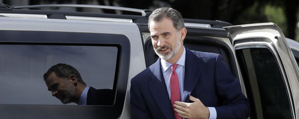 El Rey de España, Felipe VI - Sputnik Mundo