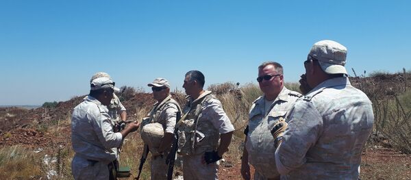 Policía militar rusa en Siria - Sputnik Mundo