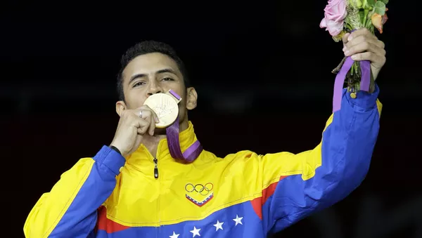 Rubén Limardo, campeón de esgrima Venezolano - Sputnik Mundo