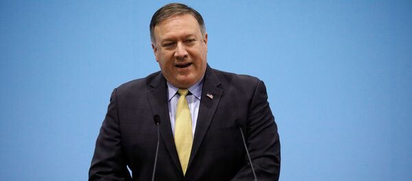 Mike Pompeo, secretario de Estado de EEUU - Sputnik Mundo