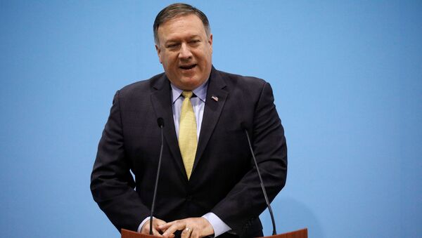 Mike Pompeo, secretario de Estado de EEUU - Sputnik Mundo